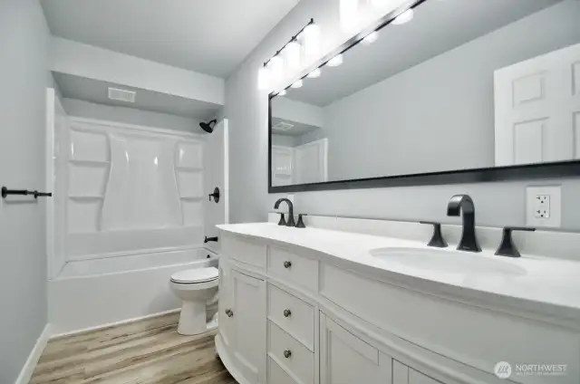 Full bathroom upstairs