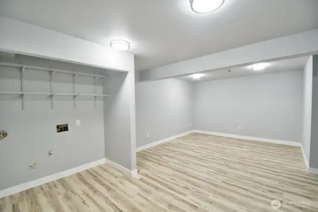 Laundry downstairs