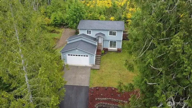 Second lot is to the left of home