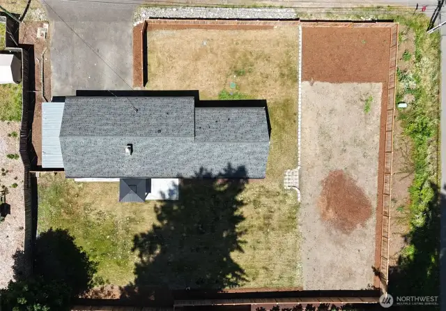 Arial View .327 Acre Lot