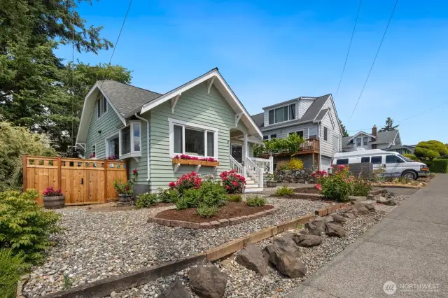 Another view of the front of the home.