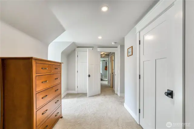 Another view of the separate sitting room off the primary bedroom.