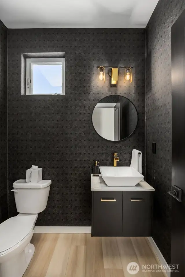 Main floor powder room