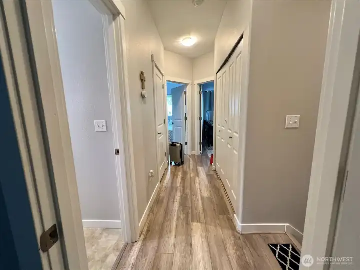 upper-level hallway