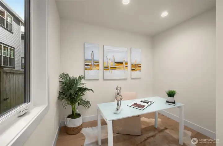 1st floor office/den
