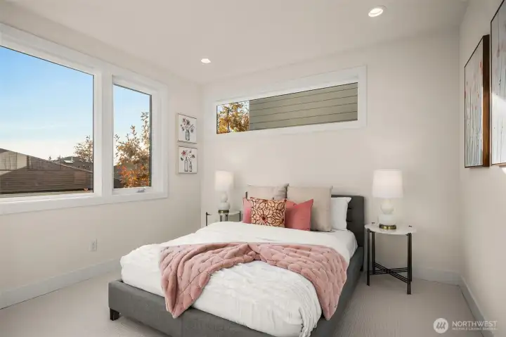 3rd level Fifth Bedroom.