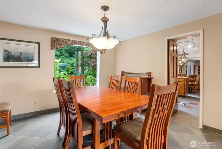 Large dining area