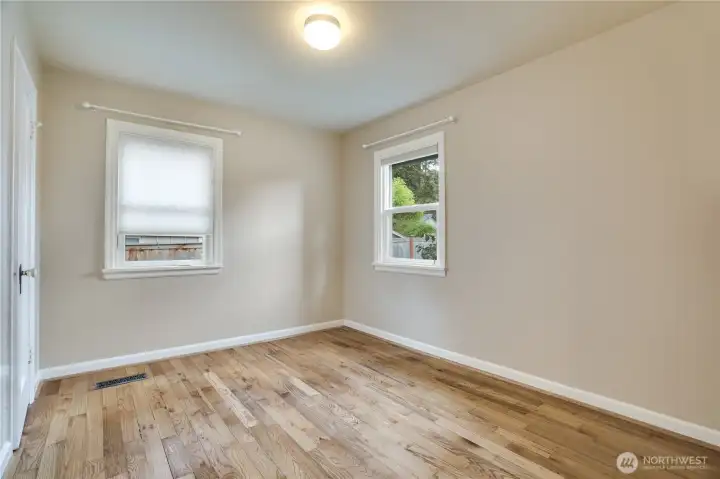 Primary bedroom on the main (or take the upstairs suite!).  You decide.