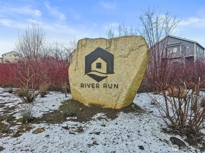 Located in the desirable River Run community with neighborhood identity and charm.