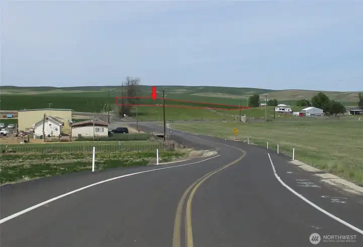 Property located at arrow