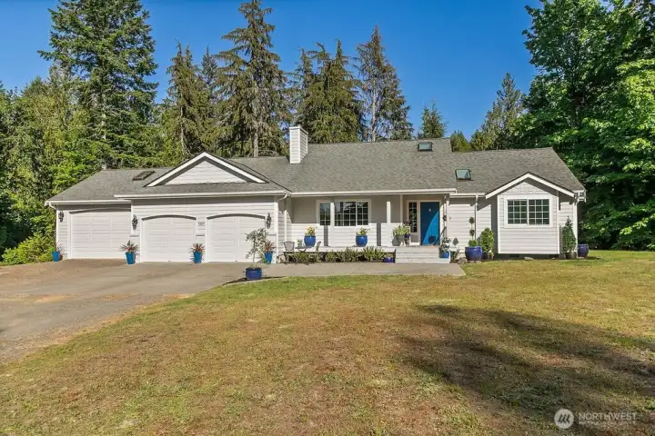 Welcome to peace, privacy, and tranquility~ All the work is done in this fully updated Rambler on 1.85 Acres...Just move in and listen to the birds sing! Marketing Remarks Enjoy western exposure with Olympic Mountain and Sunset views. Forest Haven community enjoys a dead-end, private & paved roadway and is centrally located within 10 minutes to Southworth Ferry and Highway 16. W/in a 2 mile radius for shopping and access to Long Lake for swimming and waterskiing! Hear the birds singing among the forest backdrop. Calling car collectors... this 5-6 car finished garage with workshop room and mechanical room accessed from the Eastern side of the home. The owner has exquisitely brought this home to 2026 standards!. Lovely Primary Bedroom features french-door entry, sliding glass door to the private patio, propane insert, ensuite 5 piece bath recently completed w/ porcelain tile, heated flooring, soaking tub. Welcome to peace, privacy, and tranquility~ All the work is done in this fully updated Rambler on 1.85 Acres...Just move in and listen to the birds sing! Marketing Remarks Enjoy western exposure with Olympic Mountain and Sunset views. Forest Haven community enjoys a dead-end, private & paved roadway and is centrally located within 10 minutes to Southworth Ferry and Highway 16. W/in a 2 mile radius for shopping and access to Long Lake for swimming and waterskiing! Hear the birds singing among the forest backdrop. Calling car collectors... this 5-6 car finished garage with workshop room and mechanical room accessed from the Eastern side of the home. The owner has exquisitely brought this home to 2026 standards!. Lovely Primary Bedroom features french-door entry, sliding glass door to the private patio, propane insert, ensuite 5 piece bath recently completed w/ porcelain tile, heated flooring, soaking tub.