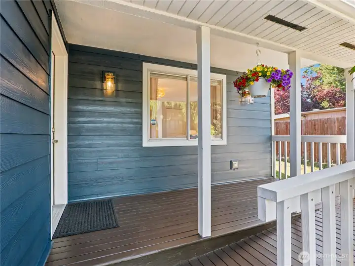 Side porch