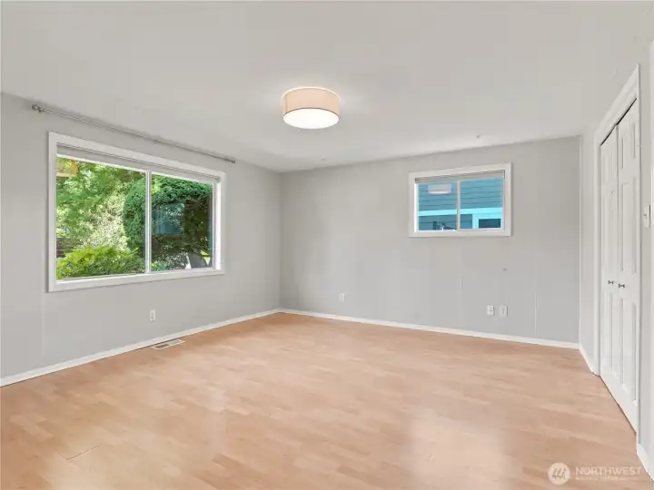 This huge space could also be rec room/family room!