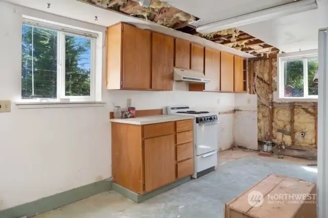 former kitchen on the 1st level of home.