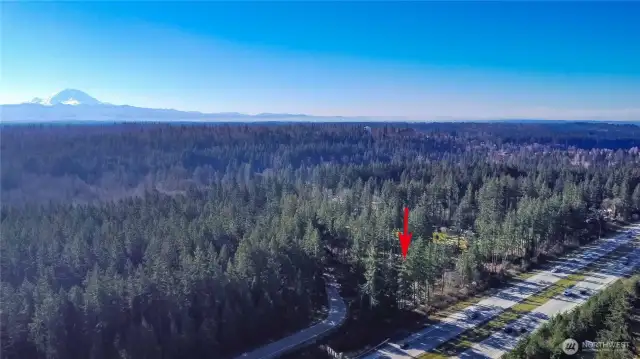 5 minutes to Maple Valley commercial but feels remote