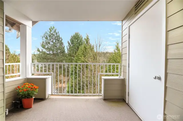 Fantastic Balcony Facing East. Good Morning Coffee
