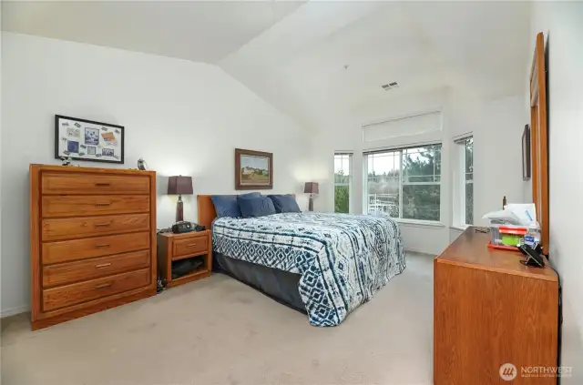 Primary Bedroom With Bay Windows