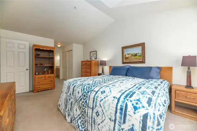 Primary Bedroom To Bathroom View