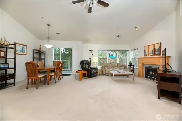 Huge Living and Dining Areas