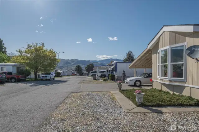 Street View looking W