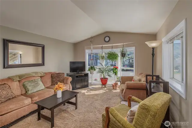 Living Room and large view windows