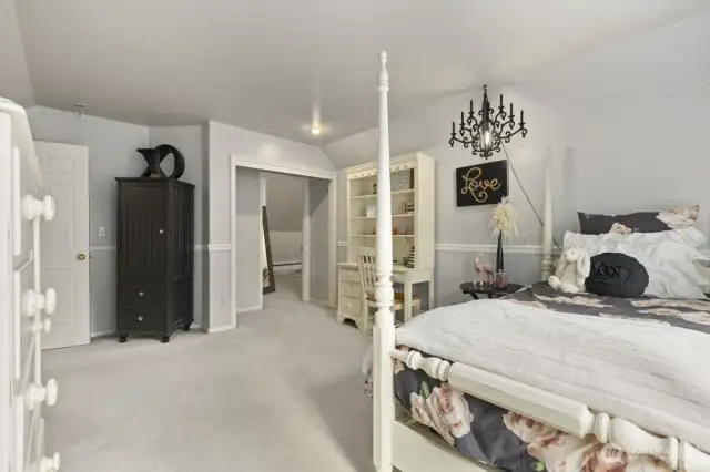 Bedroom #3 is what leads you to the HUGE flex space or bed #4.
