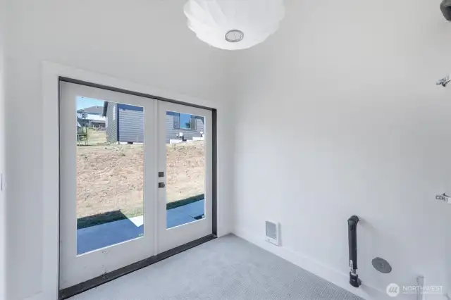 Office with outside entrance