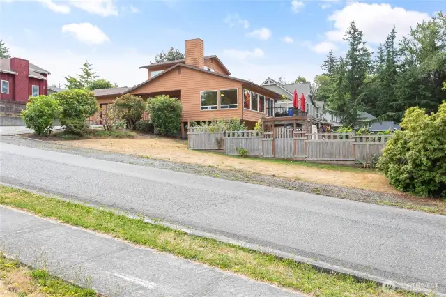 On a quite corner lot, just off the interurban trail system.