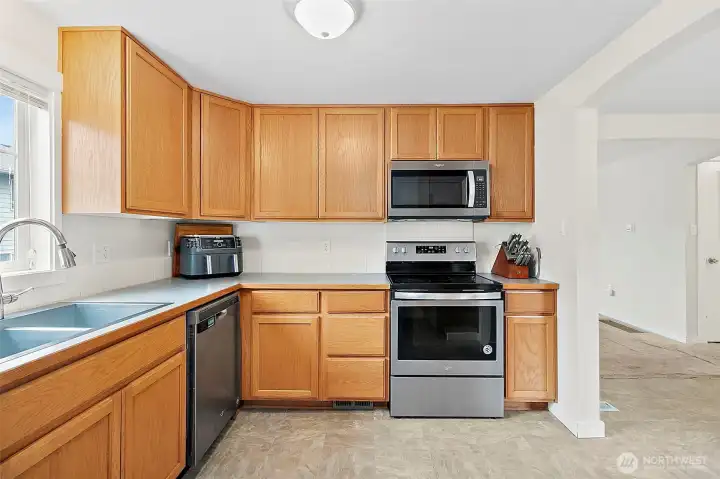 Stainless appliances