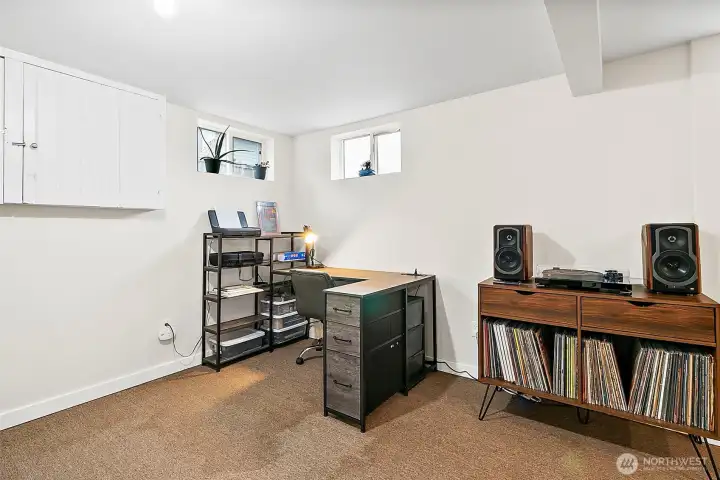 Unlimited possibilities downstairs!