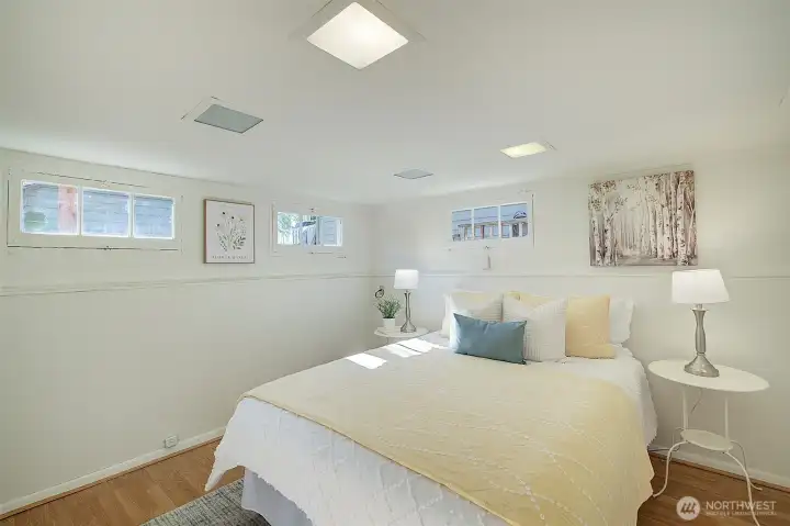 Lower level bedroom