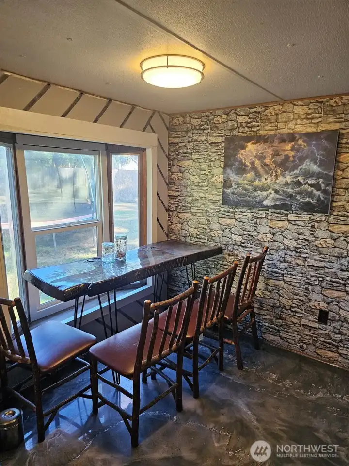 Dining room area space