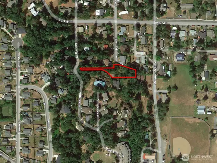 Approximate boundaries in red.