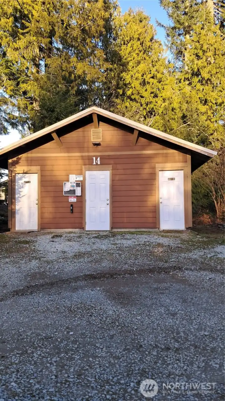 Comunity comfort station one lot over