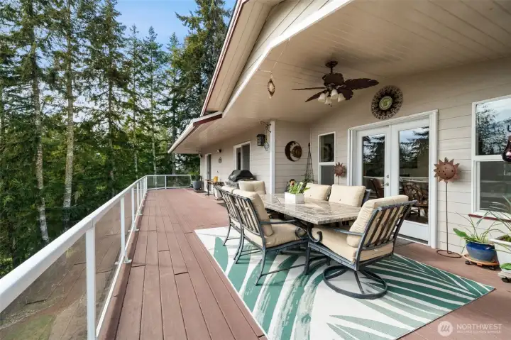 Expansive Deck to take in the Puget Sound views!