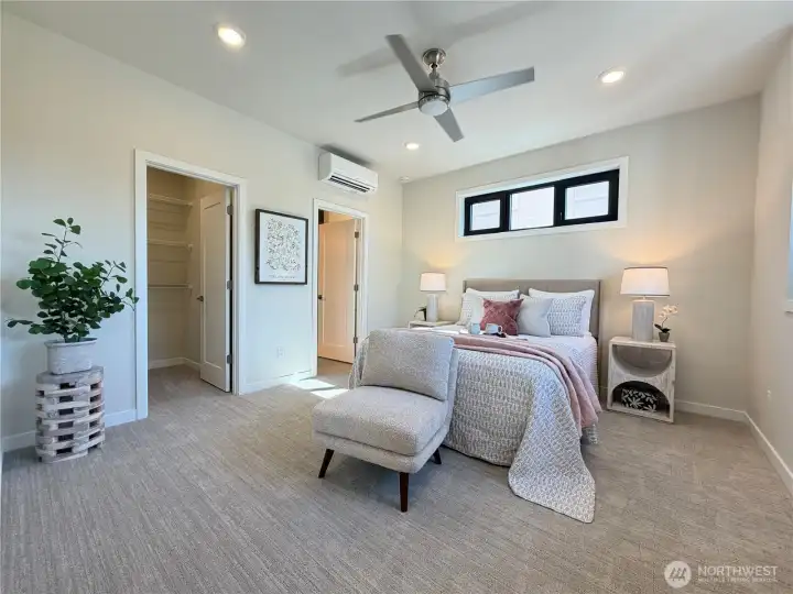 One of the few plans with main floor primary.