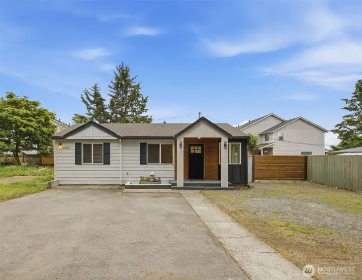 Located in a quiet, private lot.