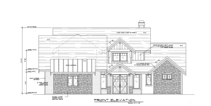 Architectural plans are included with lot purchase