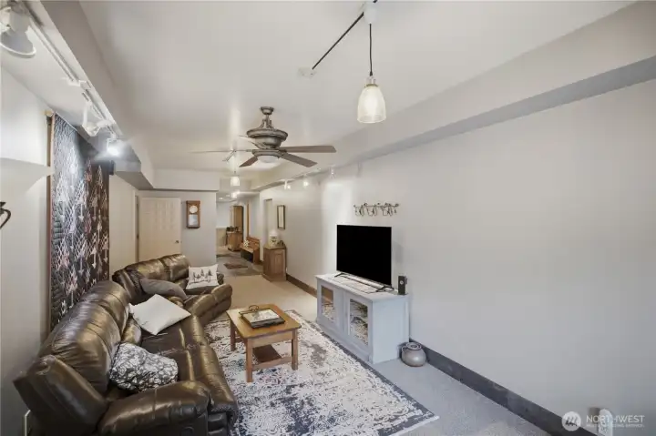Lower unit main entrance.