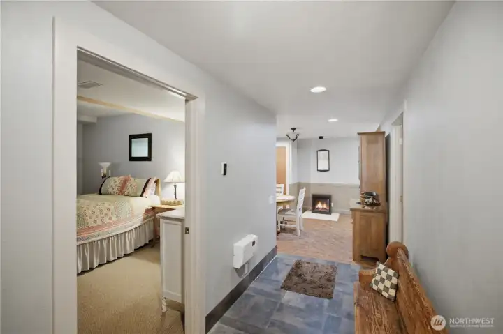 Wide hallway to 3bed and 1bath.