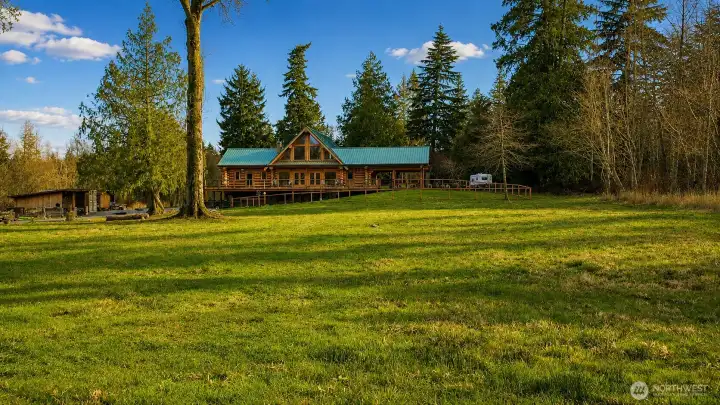 Private retreat surrounded by mature trees and natural beauty.