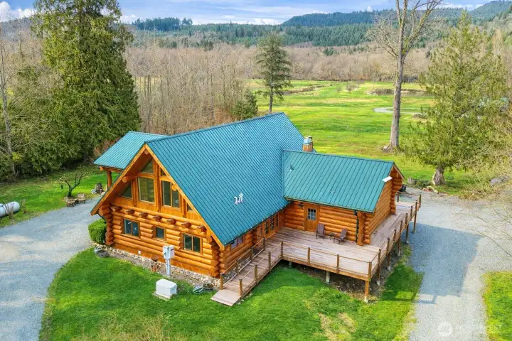 Stunning exterior showcasing estate-quality construction.