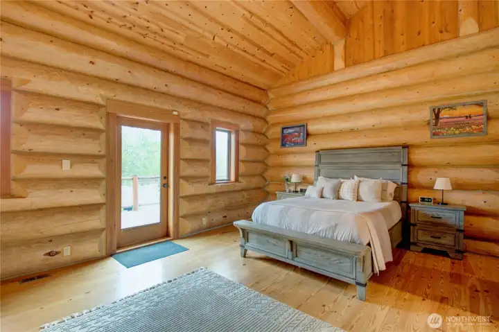 Primary suite designed as a private retreat.