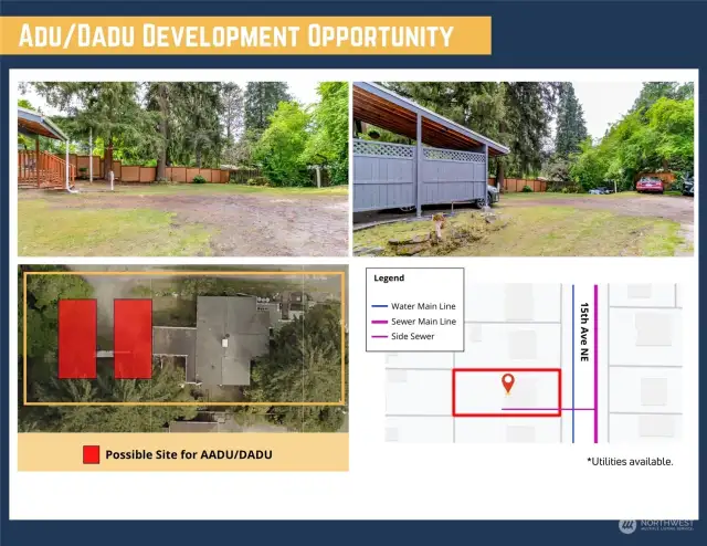 ADU / DADU Development Opportunity