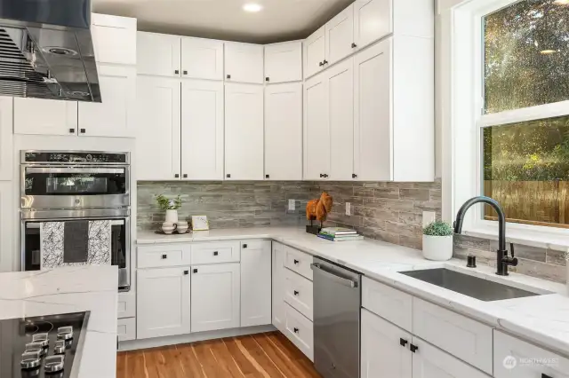 Barn wood look ceramic backsplash tile