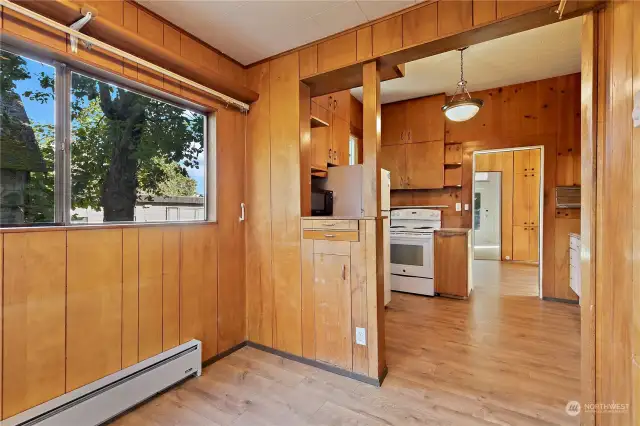 Bonus room off kitchen