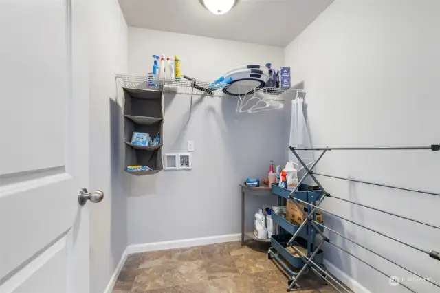 3rd floor laundry room convenient to main bedroom and 2 other bedrooms on 3rd level.