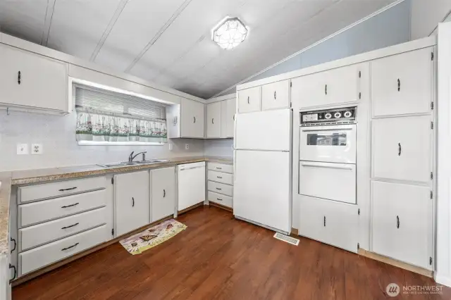 Lots of counter space.