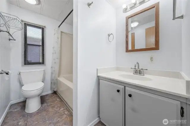 Second full bathroom.