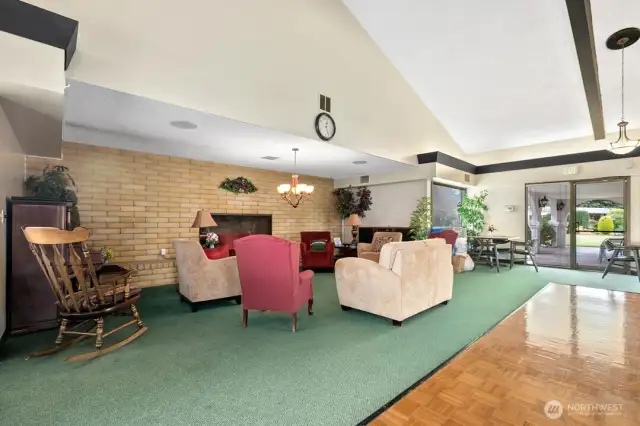 Cozy up by the fireplace and make many happy memories.